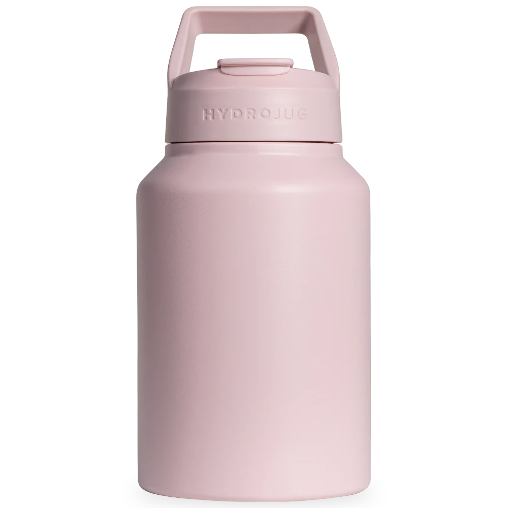 Sport Jug 64oz | Half-Gallon Insulated Water Bottle, 24Hr Cold – Pink Sand