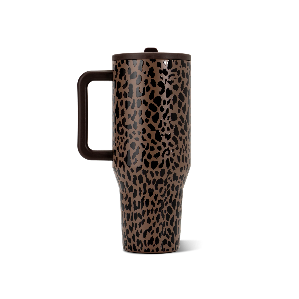 Traveler 40oz - Brown Leopard