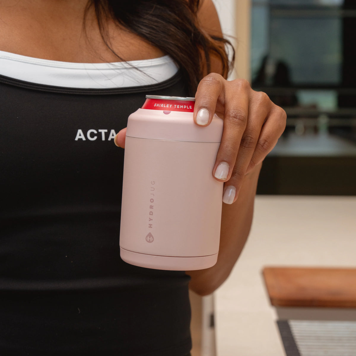 Standard Can Cooler 12oz - Dusty Rose