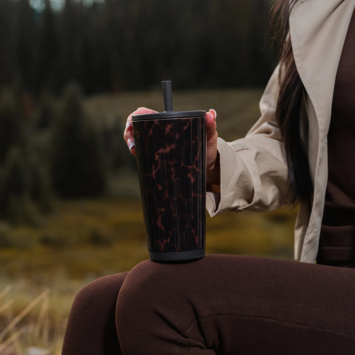 Everyday Tumbler 20oz - Mocha Tortoise