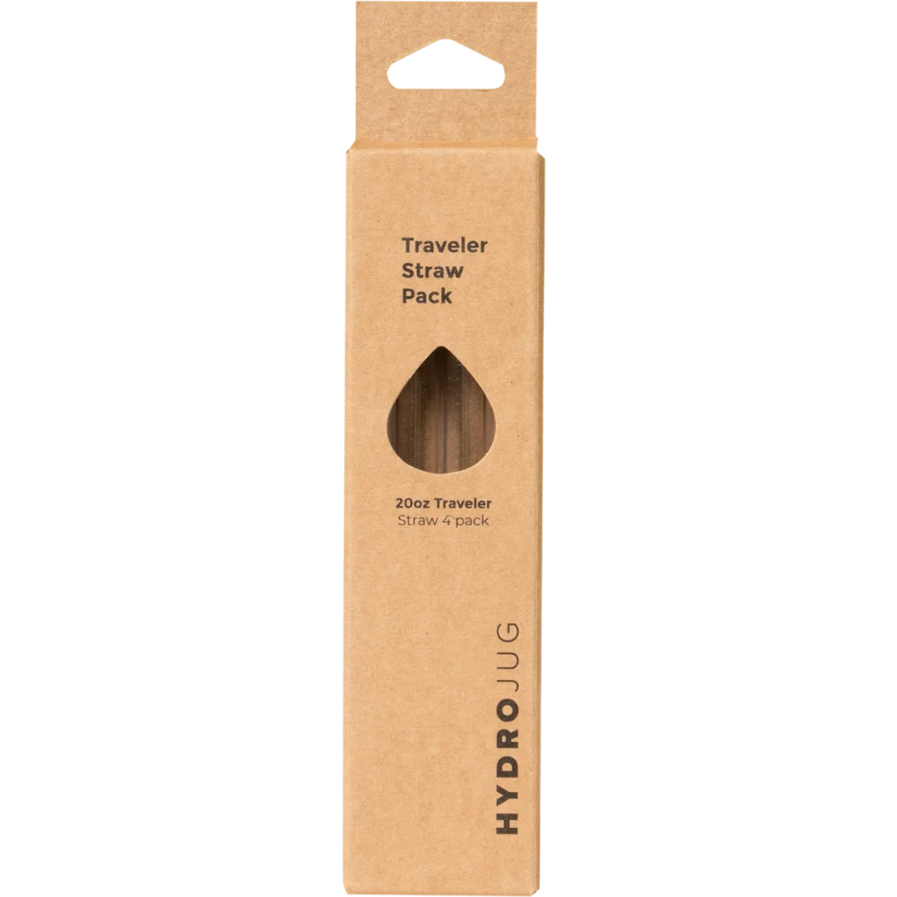 Traveler 20oz Straw Pack | 4 Replacement Straws, BPA-Free