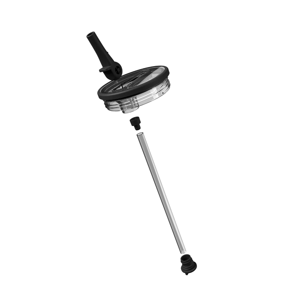 Removable Traveler Lid 40oz | Easy-Clean Flip Straw, Leakproof
