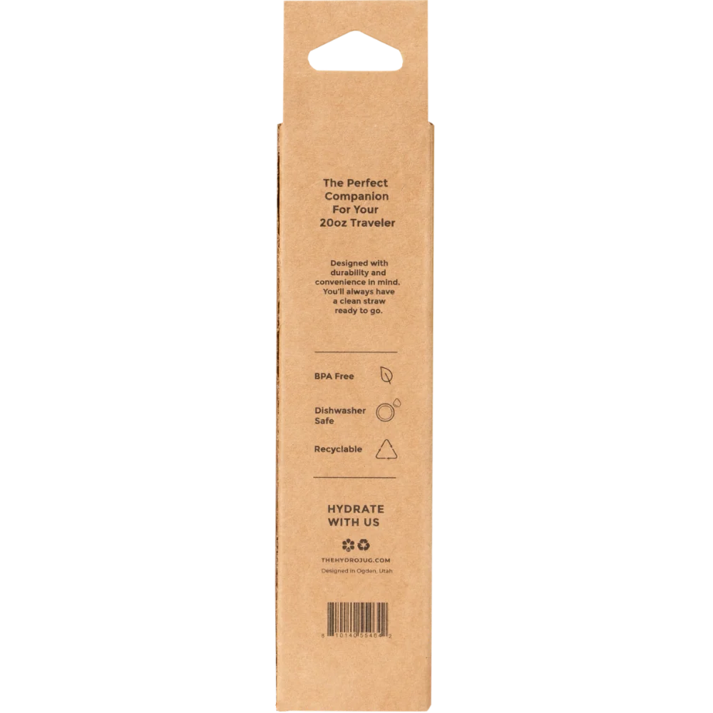 Traveler 20oz Straw Pack | 4 Replacement Straws, BPA-Free